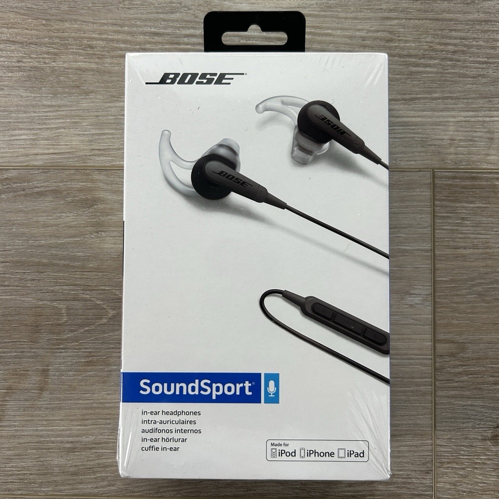 Bose 7417760010 SoundSport In-ear Charcoal Black Headphones